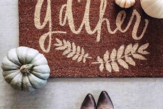 Fall DIY Doormat