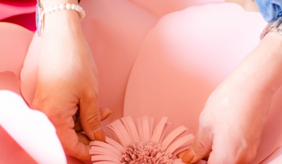 Giant Paper Flowers
