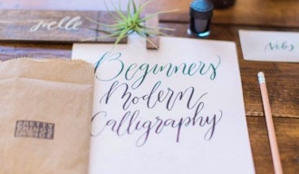 Modern Calligraphy: Brush Pen Lettering [Class in San Diego] @ Art on 30th