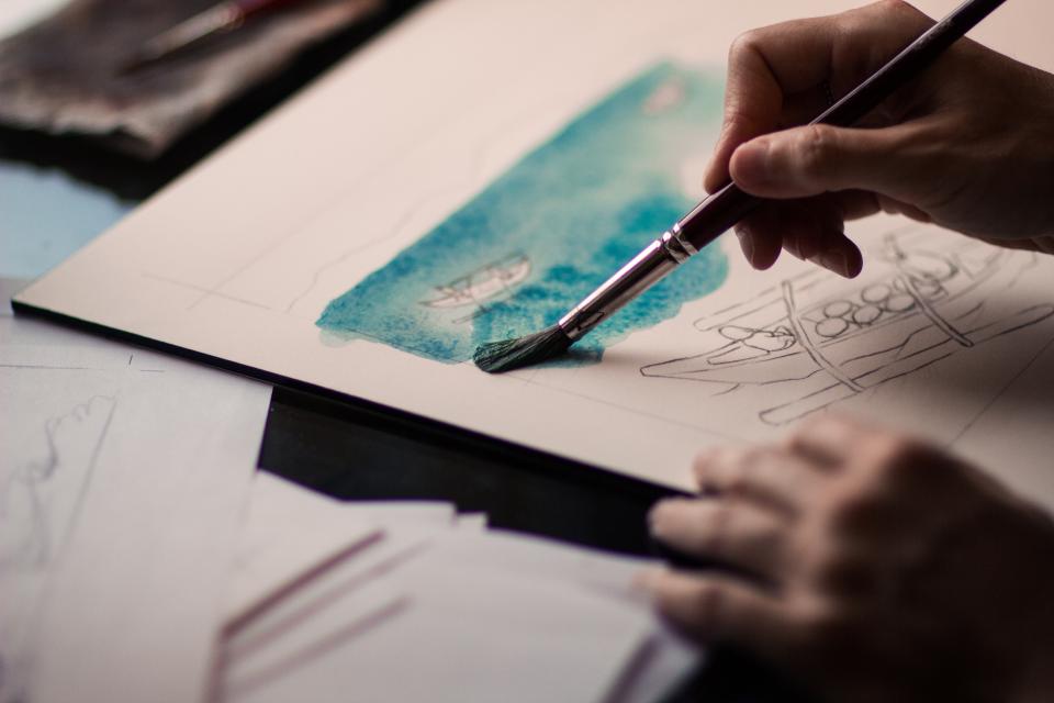 How to Start A Painting