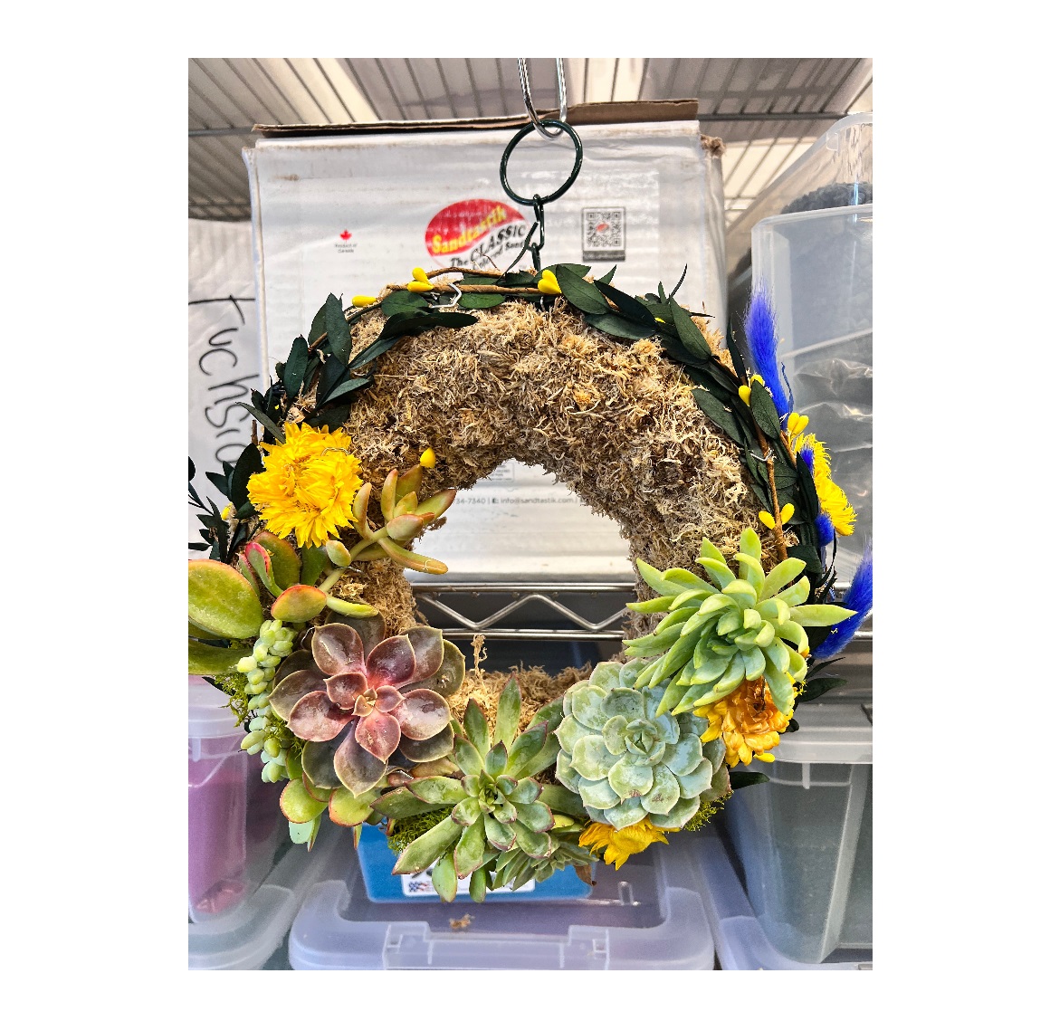 Succulent Wreath Making Workshop