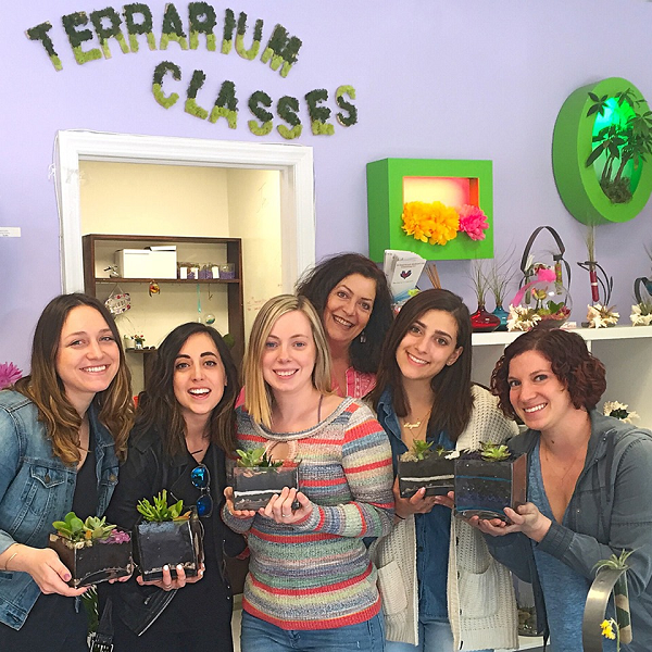International Women's Day Living Art Workshop